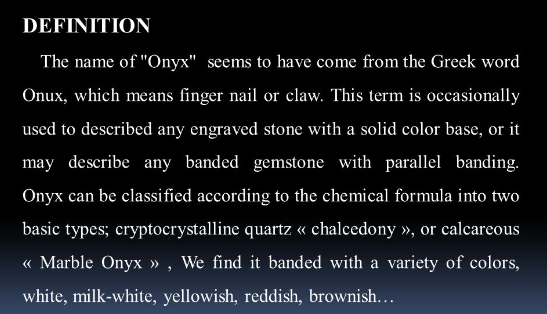Enigma of Onyx